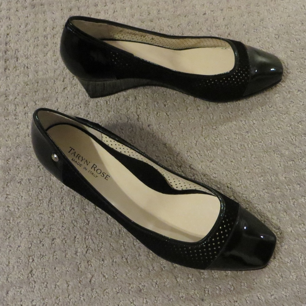 Taryn Rose Black Kelani Shoes